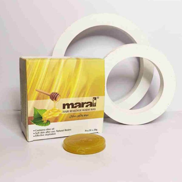 وکس سکه ای مارال سبز و زرد